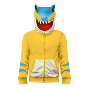 Monster Hunter Tigrex Full-Zip Hoodie S