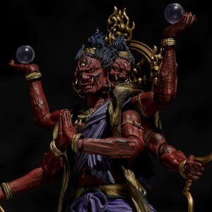 KT Project KT-025 Takeya Style Jizai Okimono Asura: Painted Edition