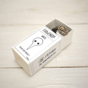 EVA x E-No. Products Angel Nylon Bracelet (Brass) Extra Small
