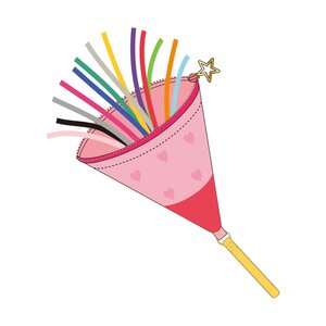 Love Live! Nijigasaki High School Idol Club Next Sky Popper-Shaped Pouch