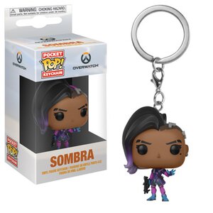 Pocket Pop! Keychain: Overwatch - Sombra