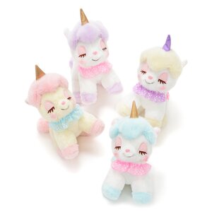Unicorn no Cony Pastel Frill Plush Collection (Standard) Complete Set