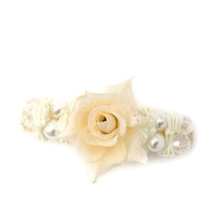 LIZ LISA Rose Barrette White