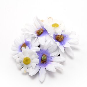 Osewaya Aster Bouquet Hair Clip White