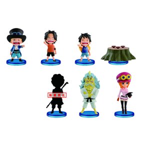 One Piece World Collectible Figures - History of Sabo Complete 7-Figure Set