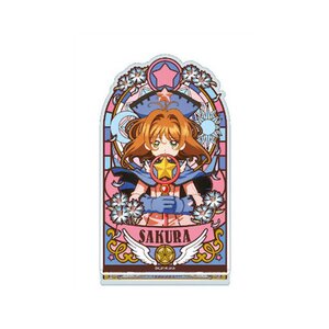 Cardcaptor Sakura Stained Glass Style Acrylic Stand Sakura Kinomoto D (Re-run)