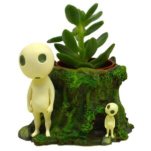 Studio Ghibli Princess Mononoke Kodama Forest Mini Planter