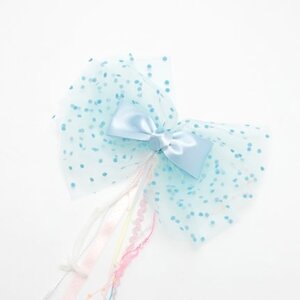 Swankiss Baby Ribbon Barrettes Sax