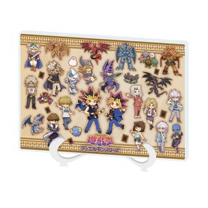 Yu-Gi-Oh! Duel Monsters A5 Size Acrylic Art Board Group Design Retro Art [Pre-order]