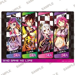 MF Bunko J No Game No Life Clear Bookmark Set