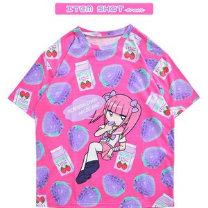 ACDC RAG Menhera-chan T-Shirt Pink