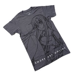 Asuna Sitting Line Art Men’s T-Shirt | Sword Art Online L