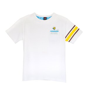 Surfing Pikachu T-Shirt (White) S