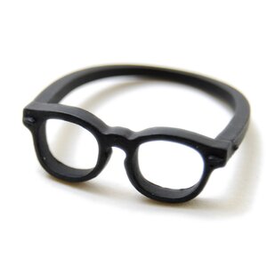 Lilou Wellington Megane Ring Size 17 Black 17