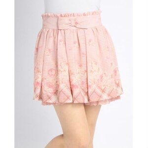 LIZ LISA Sleeping Beauty Sukapan Skirt Pink