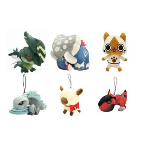 Monster Hunter Plush Set B