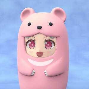 Nendoroid More Pink Bear Face Parts Case