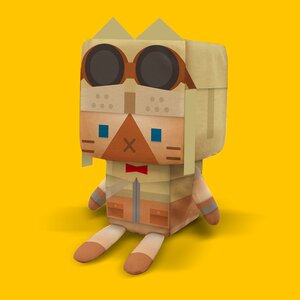 VOXENATION Capcom 40th Plush Collection Monster Hunter Palico