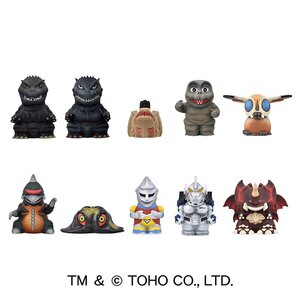 Godzilla Soft Vinyl Puppet Mascot Figure Vol. 2 Box Set