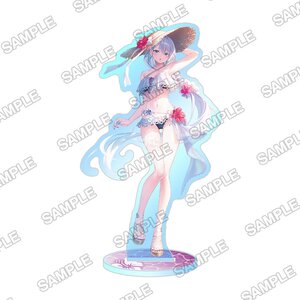 MF Bunko J Summer School Festival 2024 Newly Drawn Tropical Acrylic Stand - The Demon Sword Master of Excalibur Academy Riselia [Pre-order]