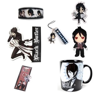 Black Butler Sebastian Otaku Goods Set