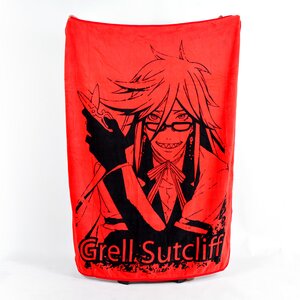 Black Butler Grell Throw Blanket