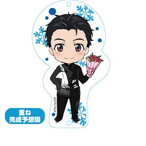 Nendoroid Plus Yuri!!! on Ice Dress-Up Acrylic Keychain Yuri Katsuki