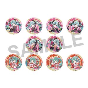 Hatsune Miku x Lucky Cat Trading Pin Badges Art by Rassu (1 Piece)