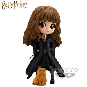 Q Posket Harry Potter Hermione Granger w/ Crookshanks