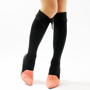 ERIMAKI SOX Solid High Socks Black