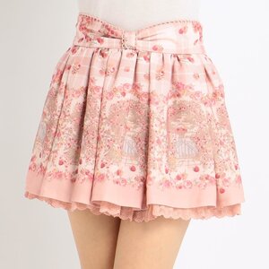 LIZ LISA Raspberry Pattern Sukapan Skirt Pink