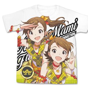 THE IDOLM@STER One For All Ami & Mami Futami Full-Color White T-Shirt S
