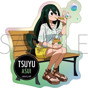 My Hero Academia Soap Bubble Sticker Tsuyu Asui