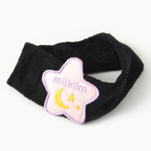 milklim Midnight Hairband Black