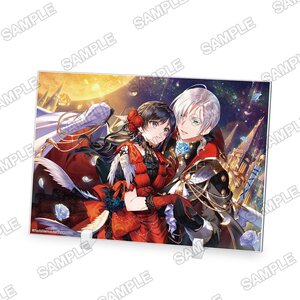 Kadokawa Beans Bunko 24th Anniversary Celebration Watakushi no Koto ga Daikirai na Gitei ga Goei Kishi ni Narimashita: Jitsu wa Dekiai sareteita tte Hontou nano?! Acrylic Illustration Plate [Pre-order]