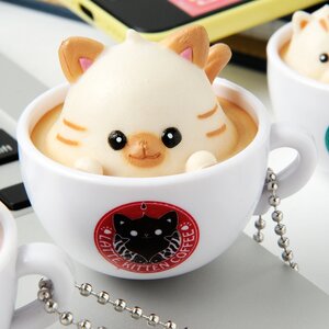 Latte Kitten Coffee Straps: New Flavor Strawberry & Matcha Series Jam Kitten
