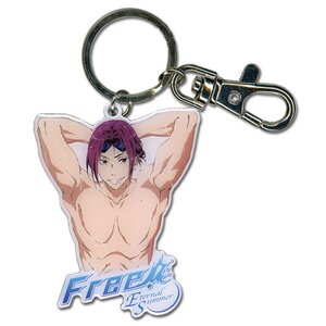 Free! Eternal Summer Rin Metal Keychain