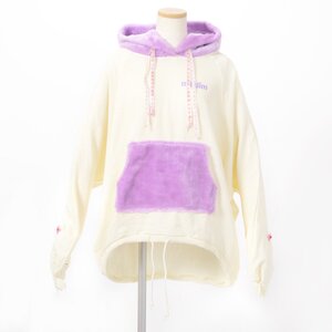 milklim Transform Teddy-chan Hoodie White