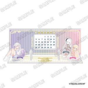 Re:Zero -Starting Life in Another World- Acrylic Perpetual Calendar Emilia's Birthday Life 2025 Ver. [Pre-order]