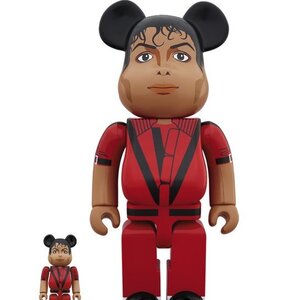 BE@RBRICK Michael Jackson Red Jacket 100% & 400% Set