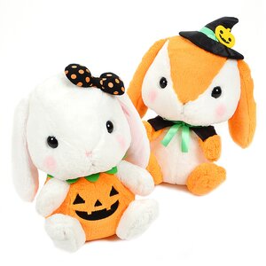 Pote Usa Loppy Halloween Rabbit Plush Collection (Big) Set of Both