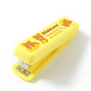 Rilakkuma Flat Stapler Yellow