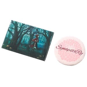 Rico Sasaki SynapstoRy/Little Red Riding Hood Pin Badge Set