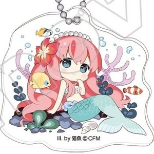 Vocaloid Acrylic Keychain Charm Collection: CatFish Ver. Megurine Luka