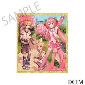 Sakura Miku x Hirohako Acrylic Shikishi Hakodate 2025 Art by Sazanami
