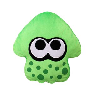 Splatoon 2 Squid Cushions Neon Green