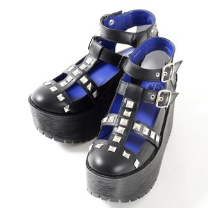 YOSUKE USA Platform Chunky Sandal Black 24