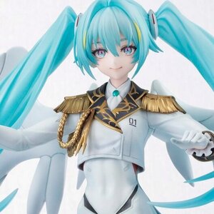Lucrea Mobile Suit Gundam 45th Anniversary × Hatsune Miku: Hatsune Miku × Wing Gundam Zero EW 1/7 Scale Figure [Pre-order]