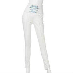 Swankiss Laced Long Pants White S
