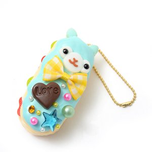 Zeitaku Sweets Amuse Character Keychain Alpacasso Mint-chan